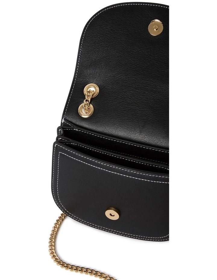 Katie Leather Bag in Black
