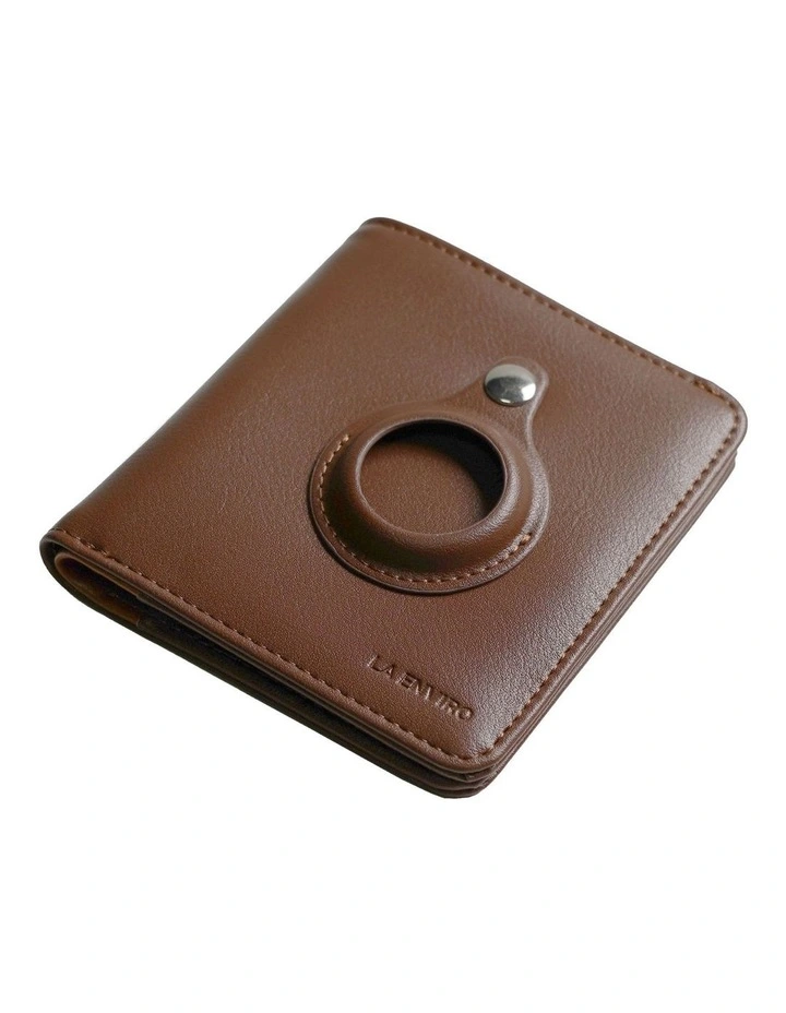 Freo Airtag Wallet in Brown