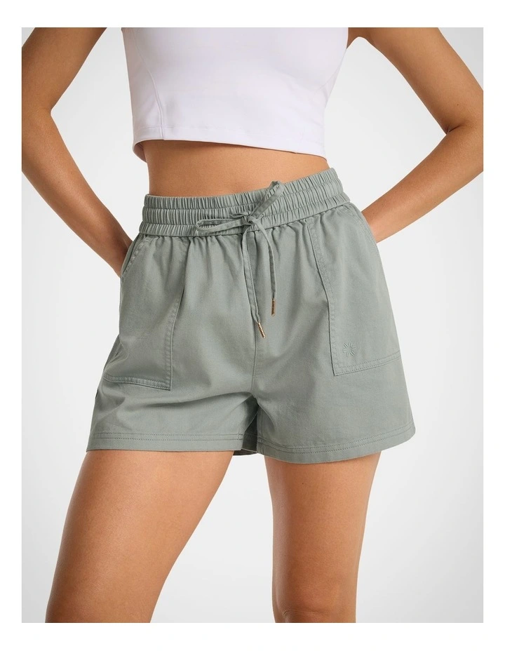 City Casual Shorts in Sage