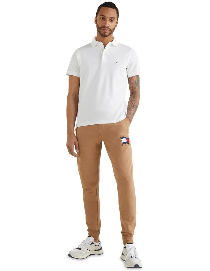 Hilfiger Slim Fit Polo in White