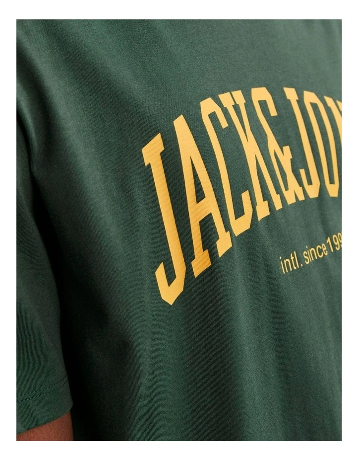 Josh Cotton T-shirt in Green