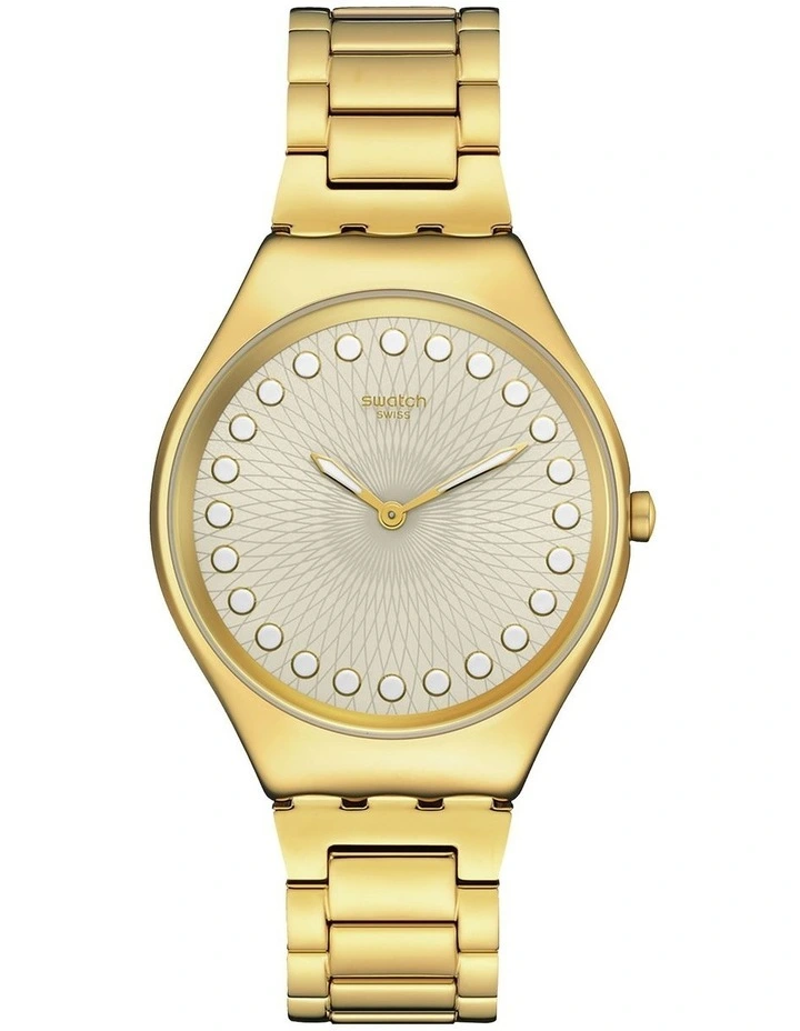 Bubbly and Bright Watch in Gold