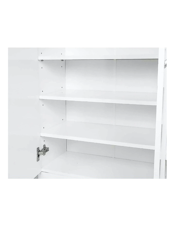 Shoe Cabinet Rack Storage Organiser 80 x 30 x 90cm White