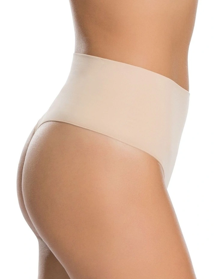 Everyday Shaping Panties Thong in Beige