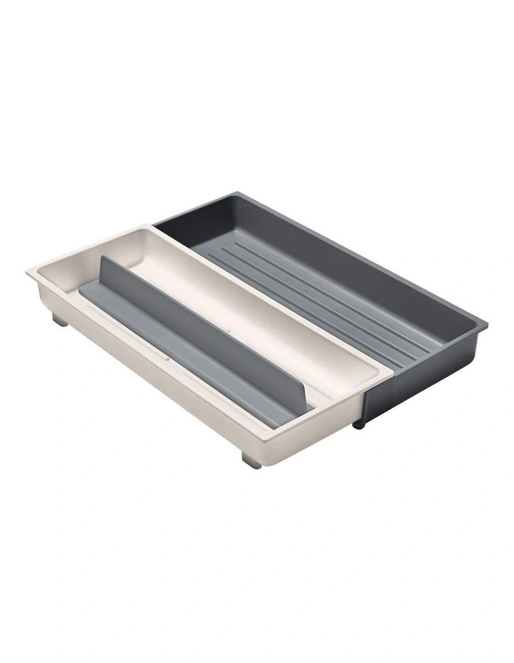Expandable Long Tool Organiser in White/Grey