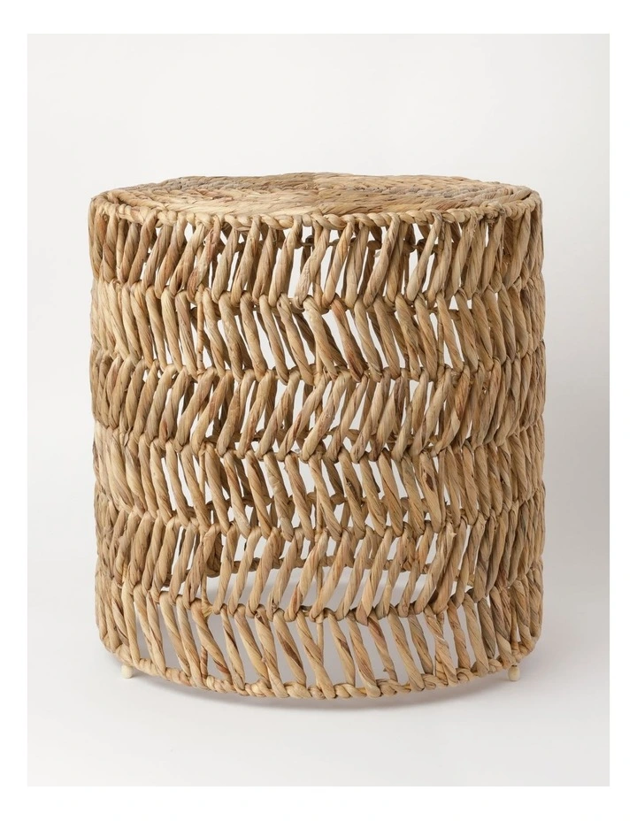 Mallabar Woven Nestside Table 45 x 45 x 45cm Large in Natural