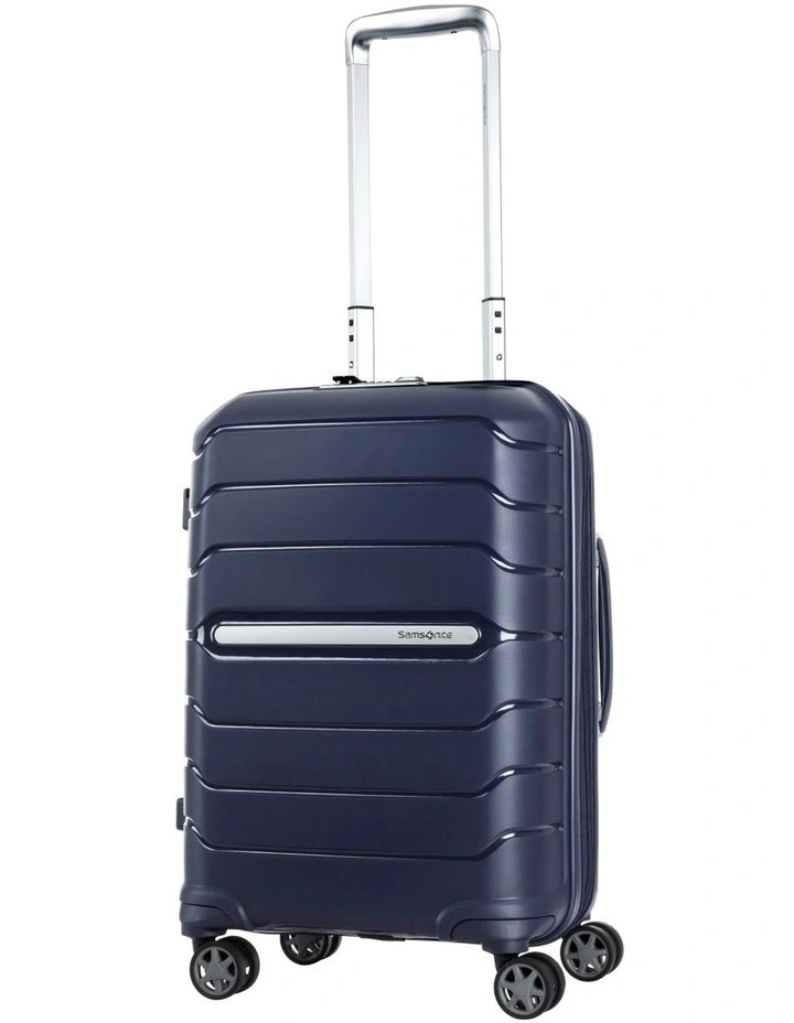 Oc2Lite 55cm Hard Side Spinner Suitcase in Navy