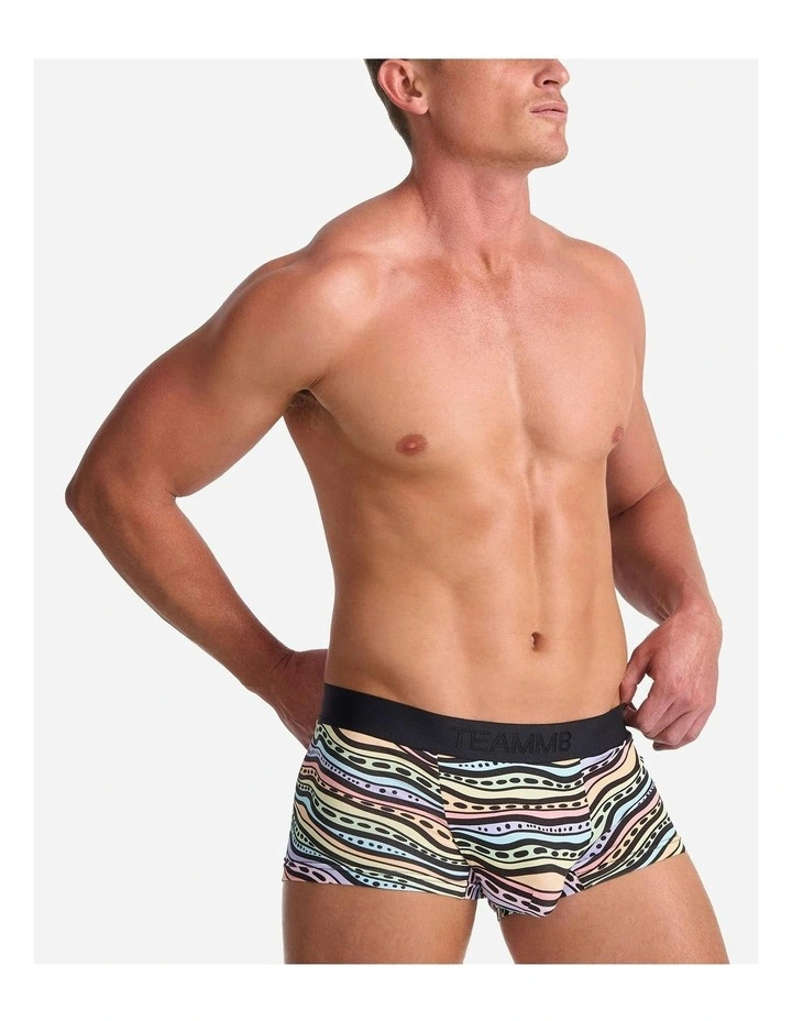Gali Worimi Waves Trunk in Rainbow
