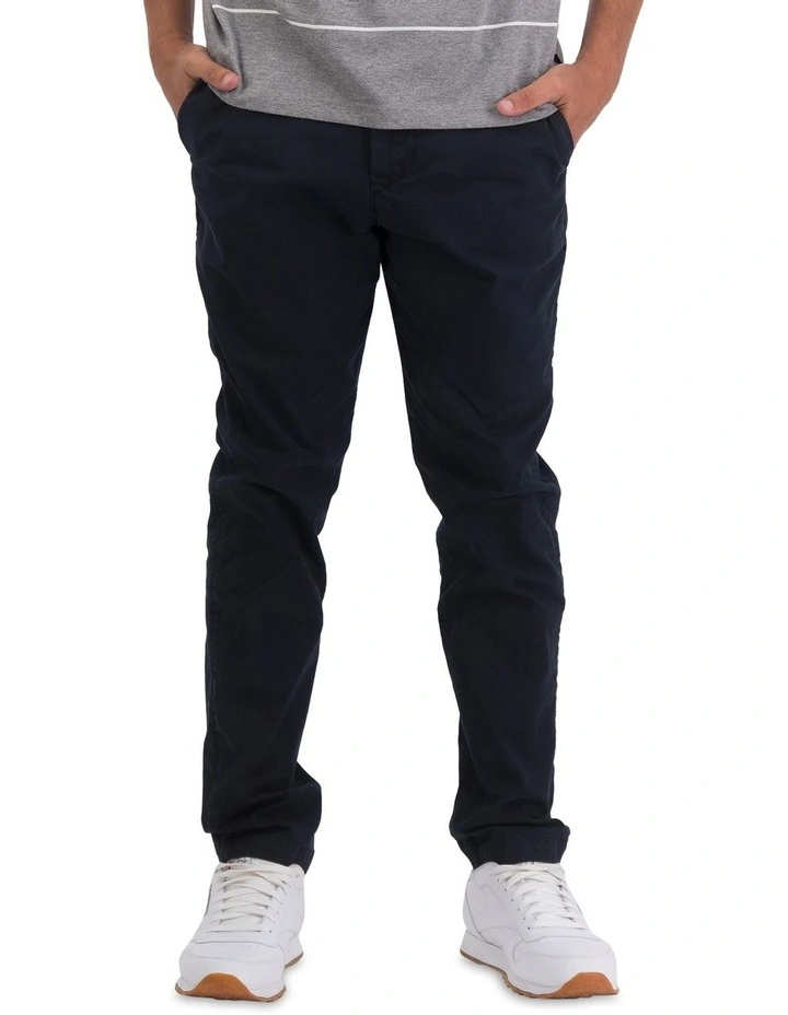 Flex Slim Khaki Pant in Navy