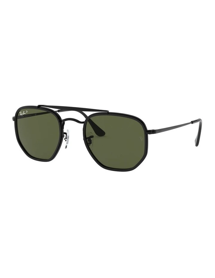 Marshal II Black RB3648M Polarised Sunglasses