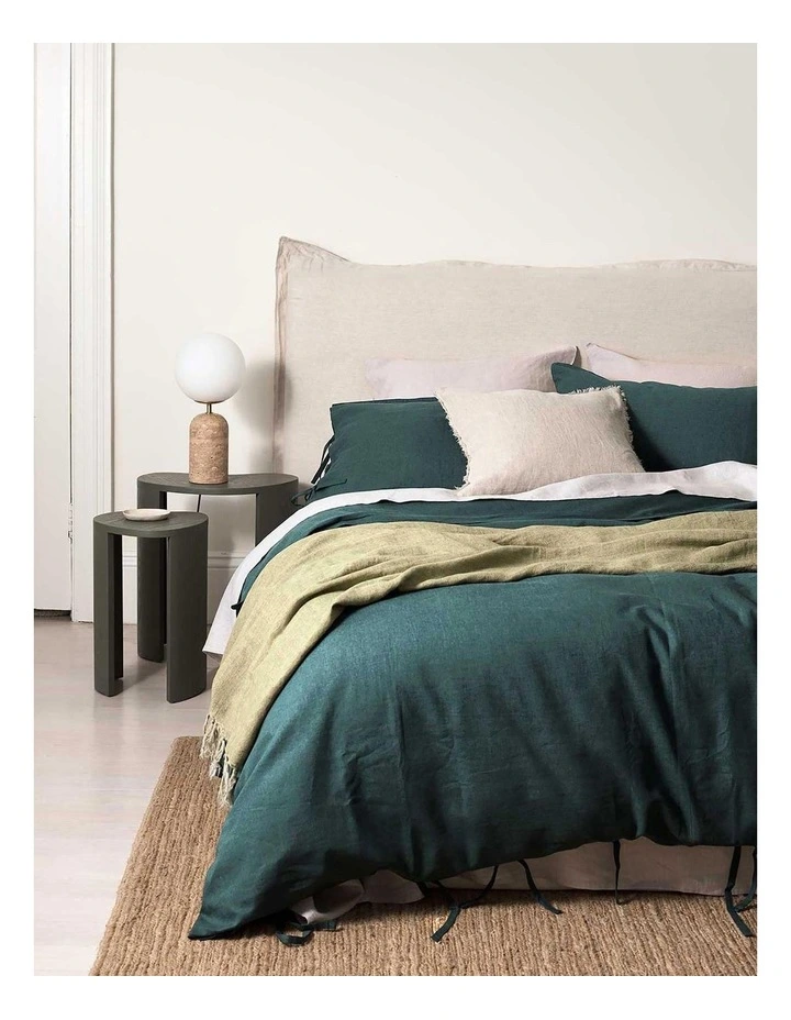 Maison Vintage Bedlinen Collection in Indian Teal