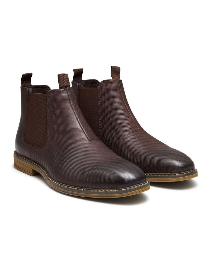 Miller Nubuck Chelsea Boots in Chocolate