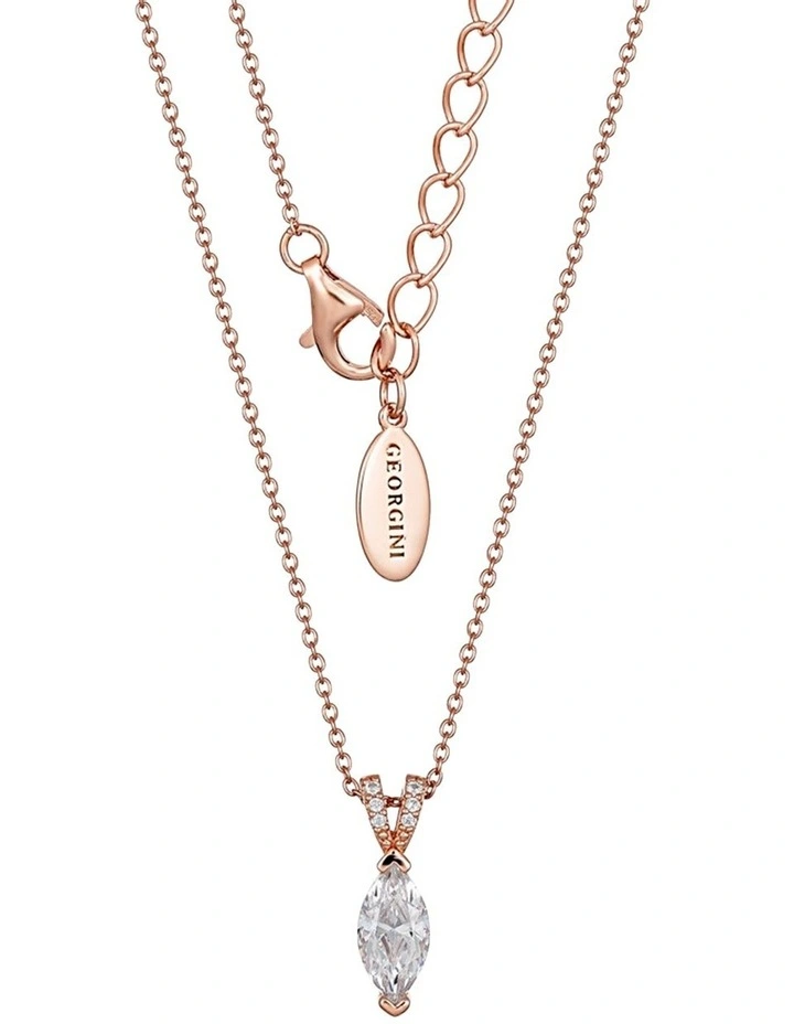 Heirloom Forever Pendant Rose Gold Necklace