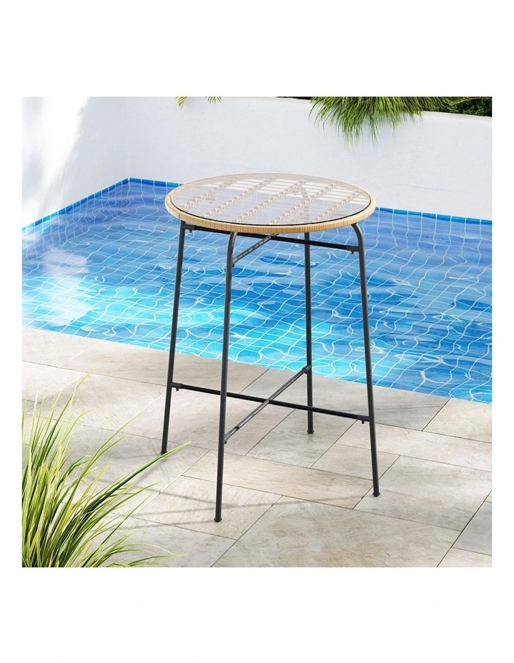 Outdoor Bar Table in Multi