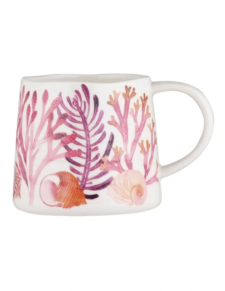 Gabby Malpas Ocean Life Mug in Pink