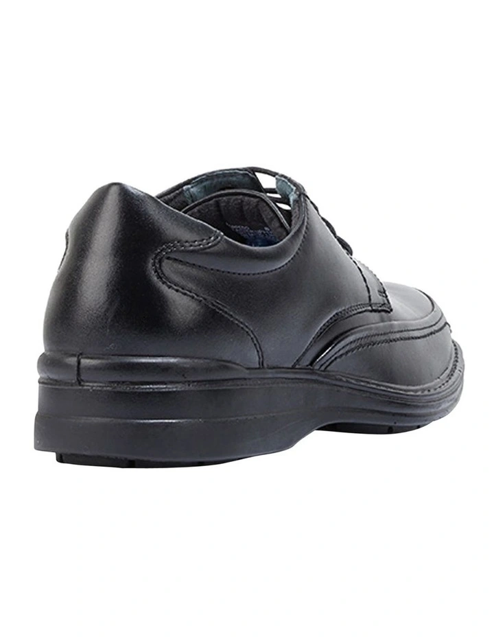 Torpedo Lace Up Shoes in Black
