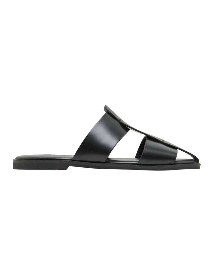 Maison Slip On Sandal in Black
