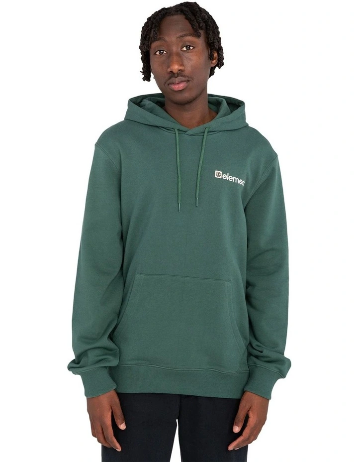 Joint Cube Pullover Hoodie in Green