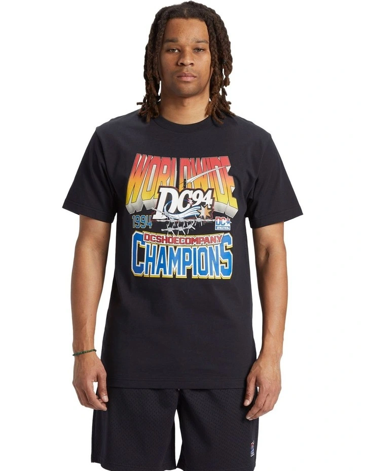 94 Champs T-shirt in Black