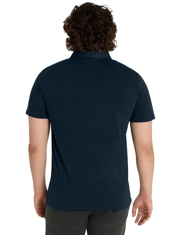 Nico Cotton Polo in Blue