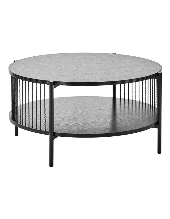 Harbour Coffee Table 76cm in Black