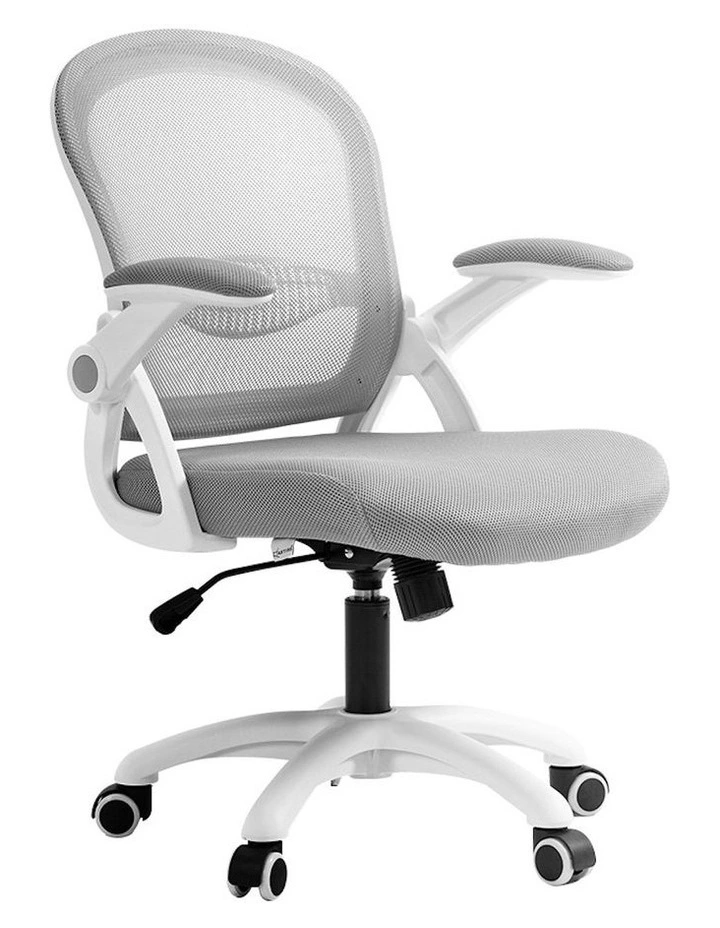 Mid Back Mesh Office Chair in Grey