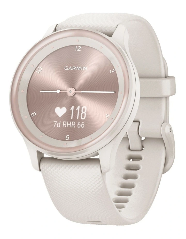 Vivomove Sport Hybrid Smartwatch in Ivory
