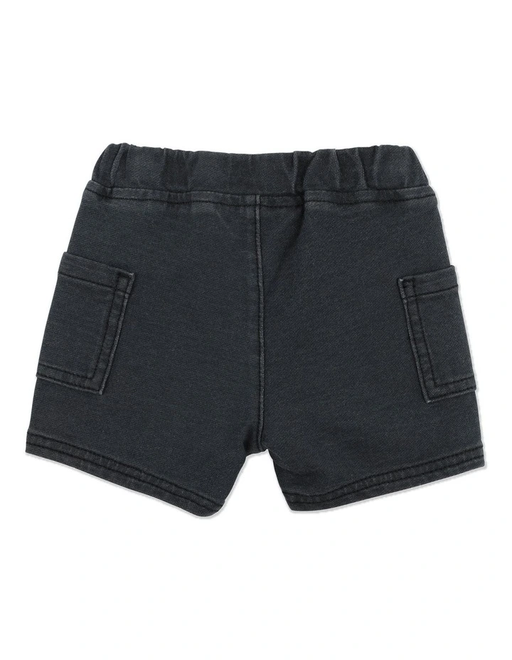 Milo Terry Shorts in Coal
