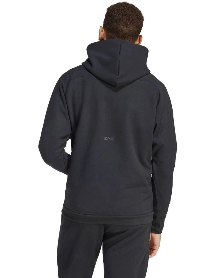 Hooded Track Jacket in Black