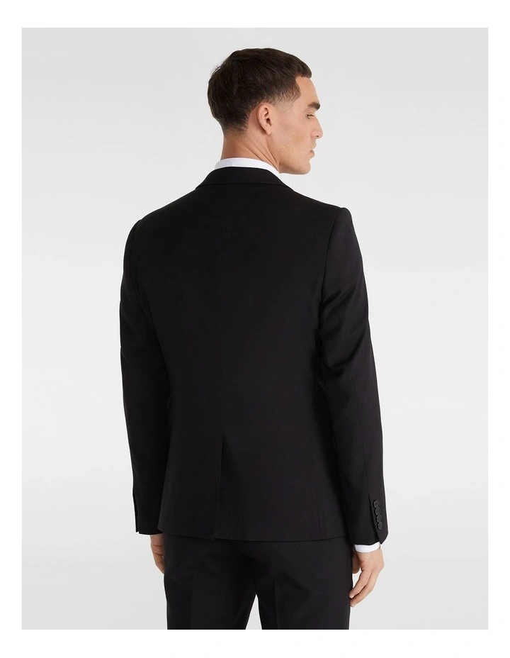 Aston Slim Fit Suit Jacket In Black
