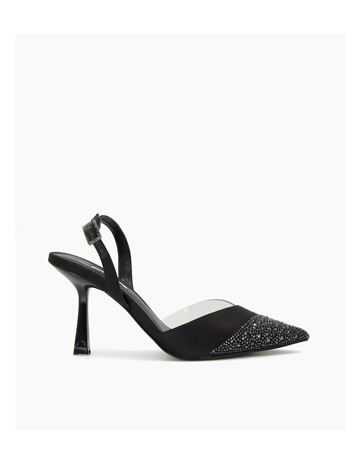 Carrie Slingback Heel in Black
