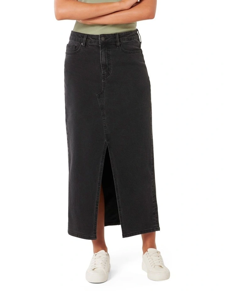 Marion Midaxi Skirt in Black