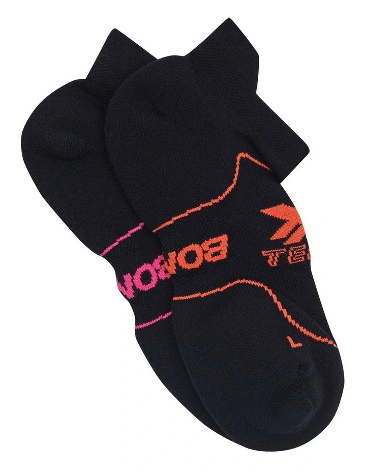 X-Temp Sport Low Cut Socks 2 Pack in Black