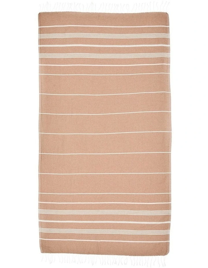 Thin Turkish Towel in Sand Dune
