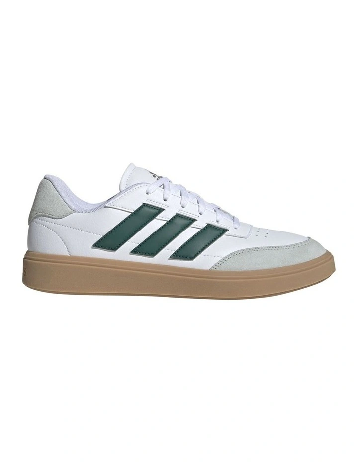 Courtblock Shoes in White/Green