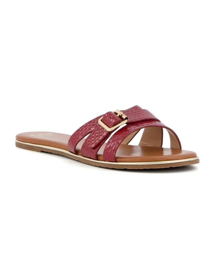 Liza Sandals in Burgundy