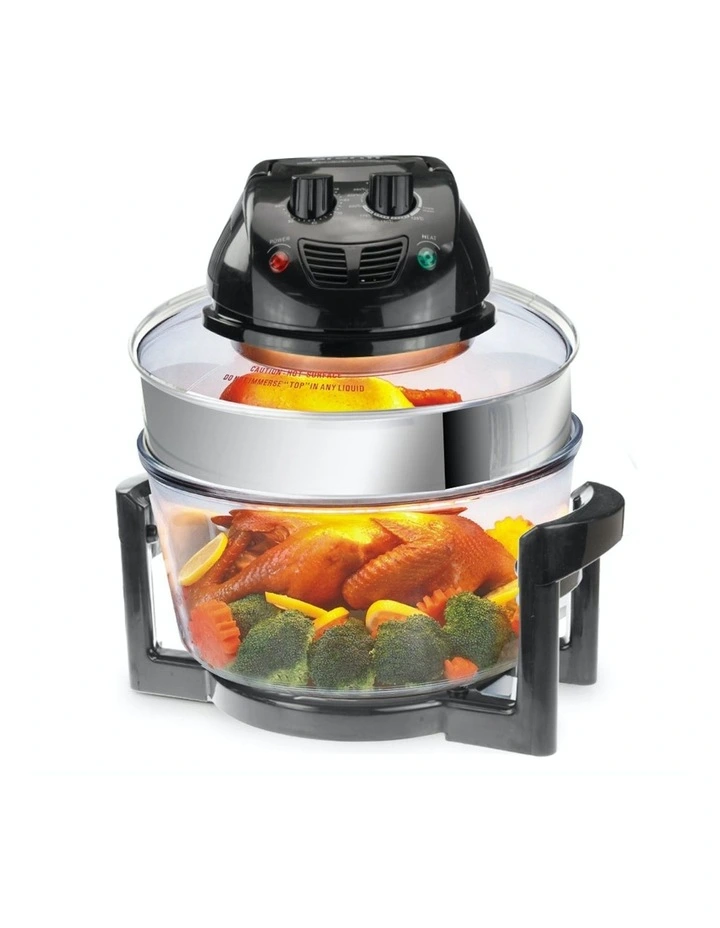 17L Family Turbo Convection Oven Broiler Cooker A18 Black