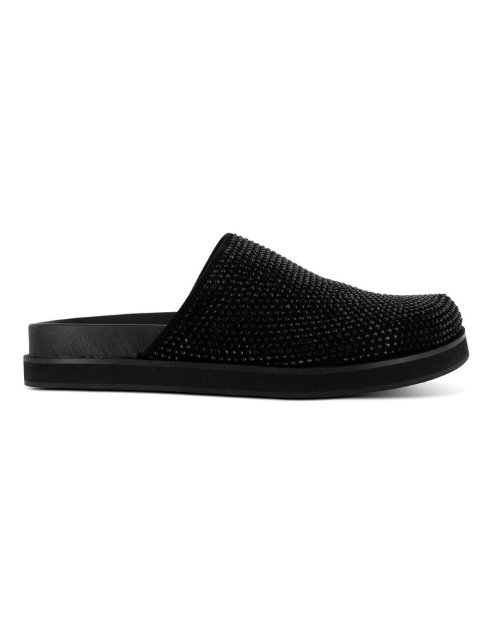 Zahria Flat Mules in Black