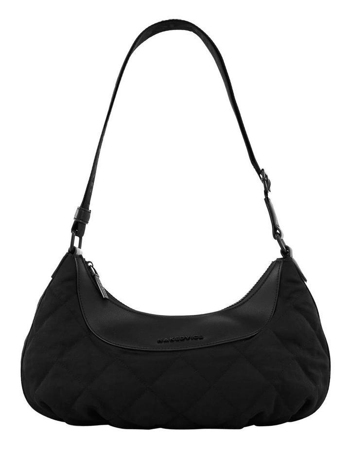 The Louis Shoulder Bag in Black