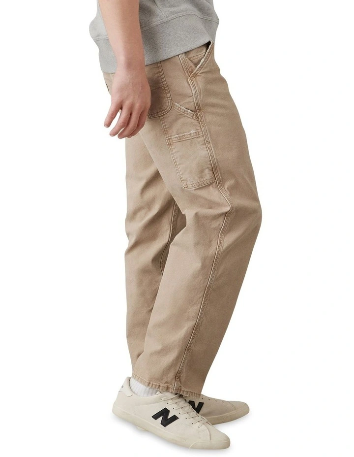 Flex Carpenter Pant in Khaki