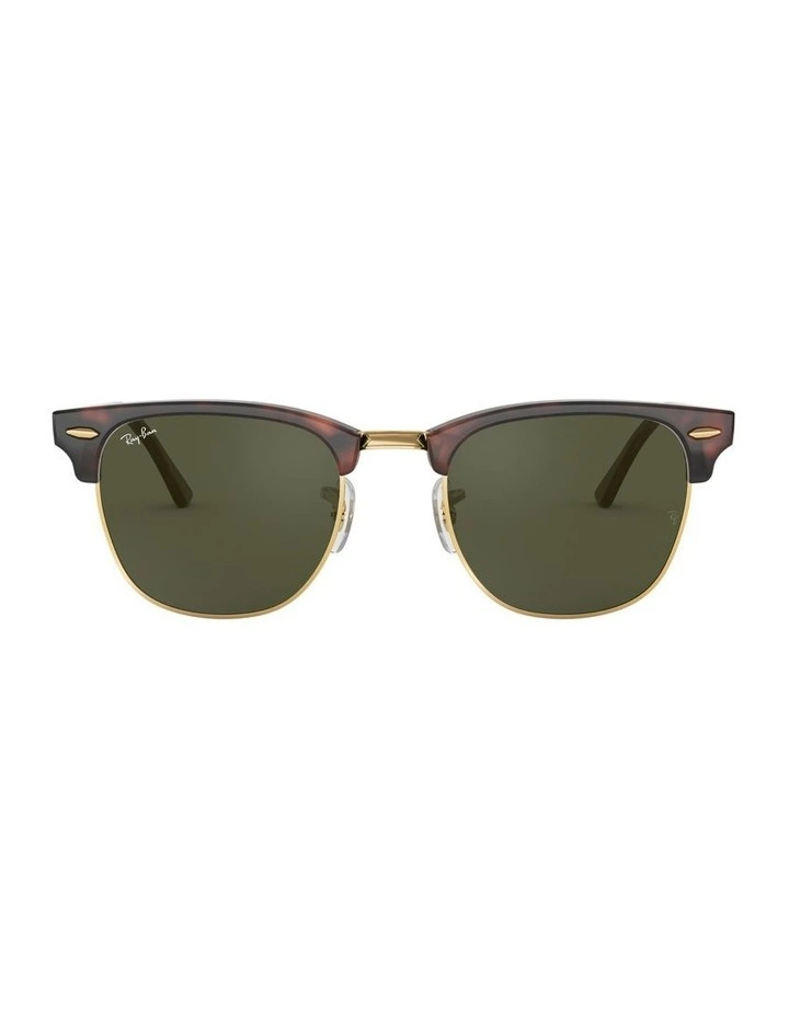 Clubmaster Brown RB3016F Sunglasses