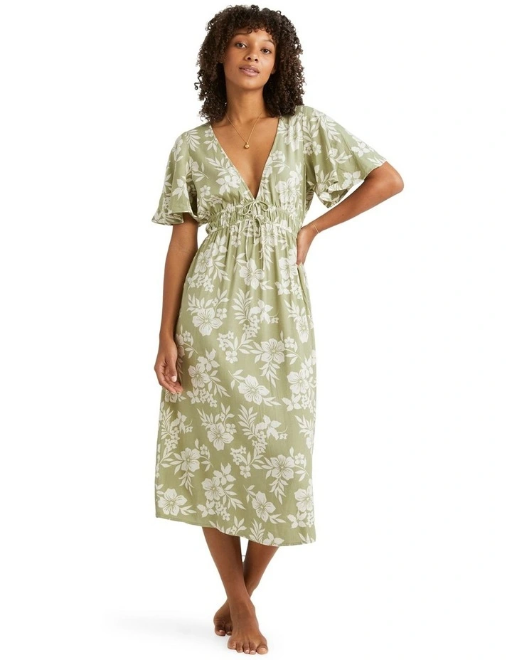 Dusk Dreamin Dress in Green