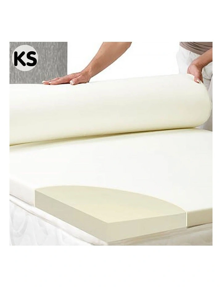 Laura Hill High Density 7cm Mattress Foam Topper King Single