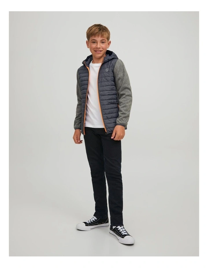 Signature Quilted Jacket in Grey