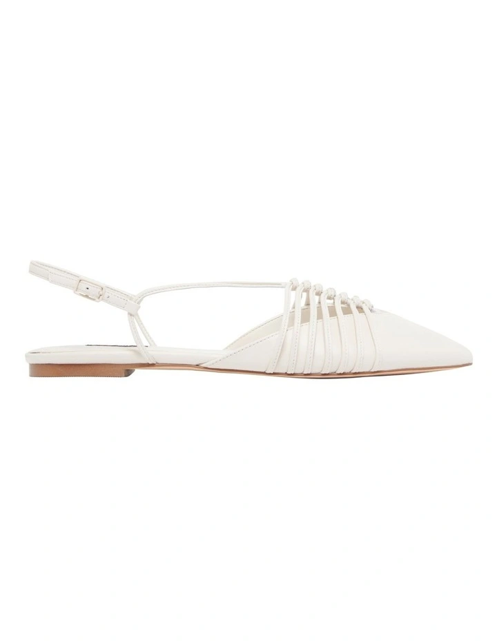 Aida Flat in Cream