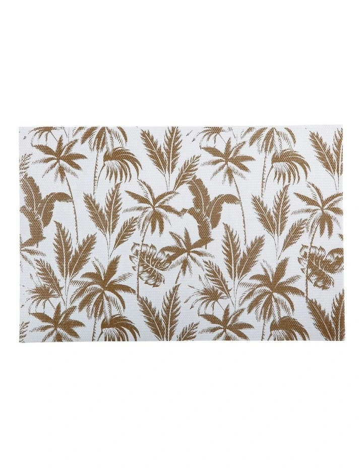 Table Accents Jungle Placemat 45x30cm In White