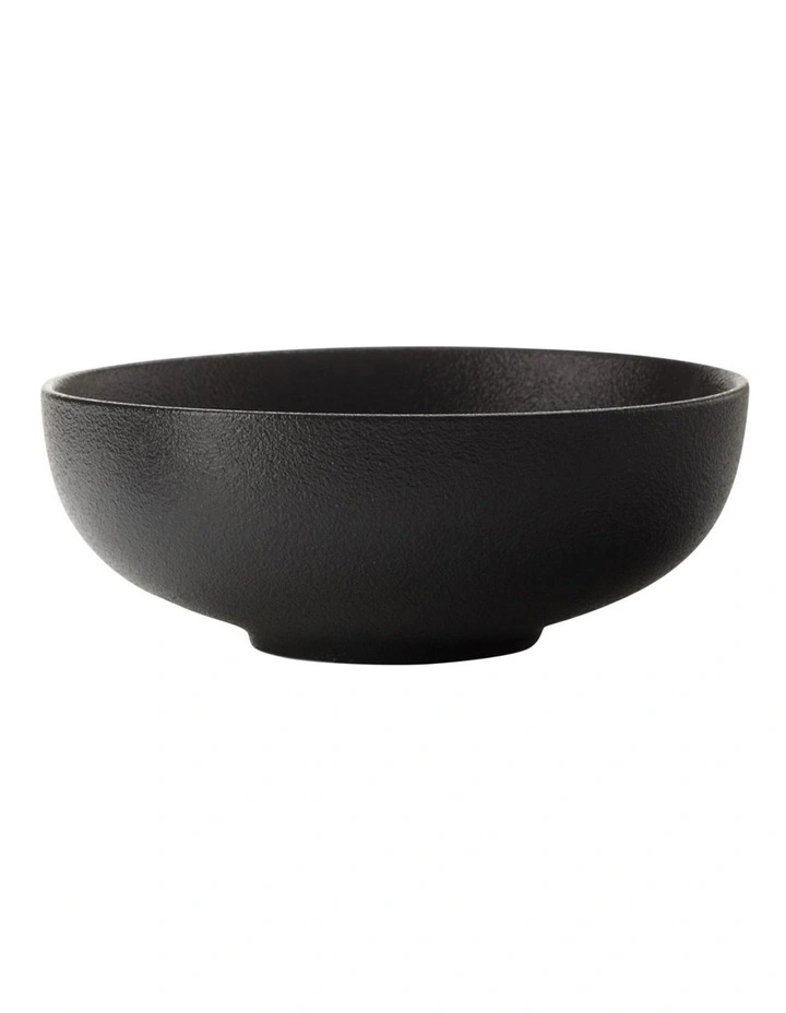 Caviar Coupe Bowl 19cm in Black