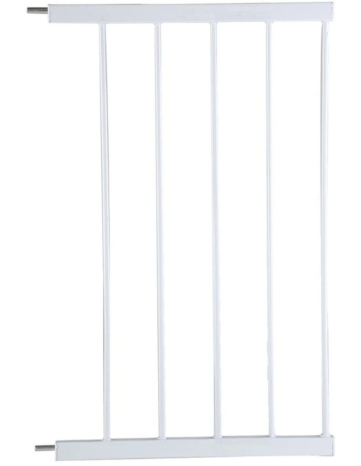 Baby Safety Gate and Pet Barrier Adjustable 45cm Door Extension in White