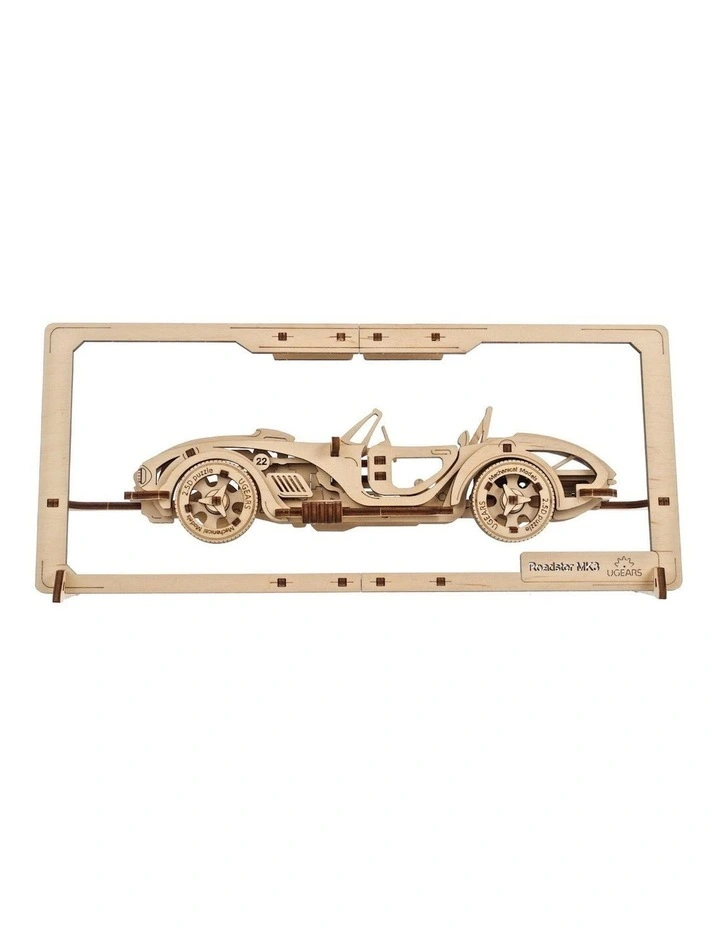 Roadster MK3 62 Piece Wooden 2.5D Puzzle