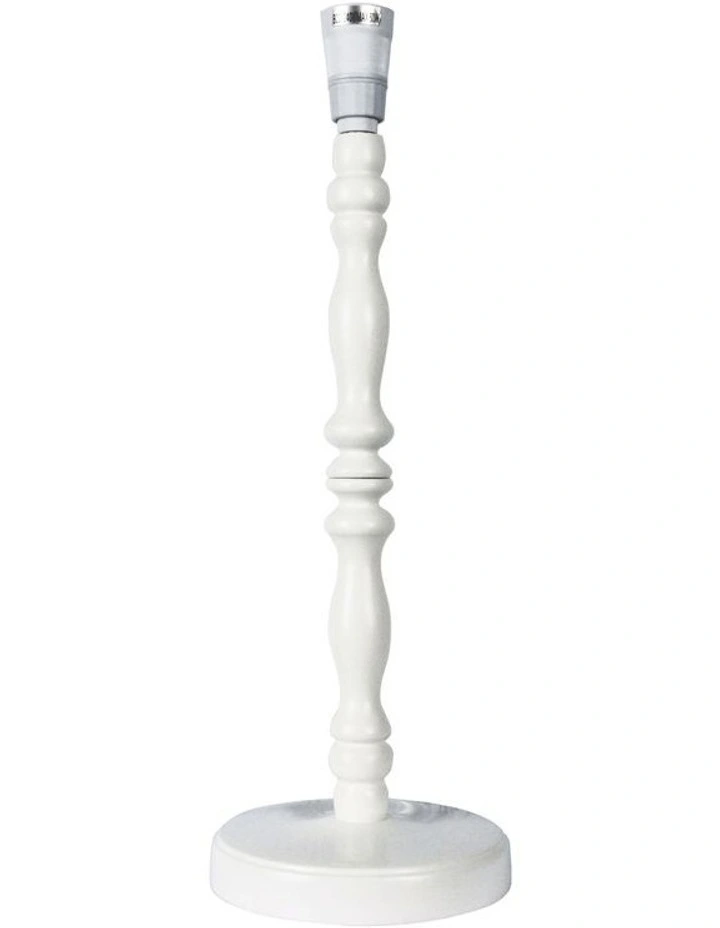 Rosalie Table Lamp Base Only 46cm Cream